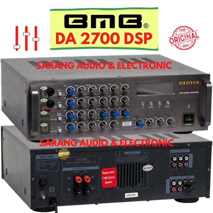 Ampli amplifier BMB DA2700DSP Original BMB DA 2700 DSP KARAOKE