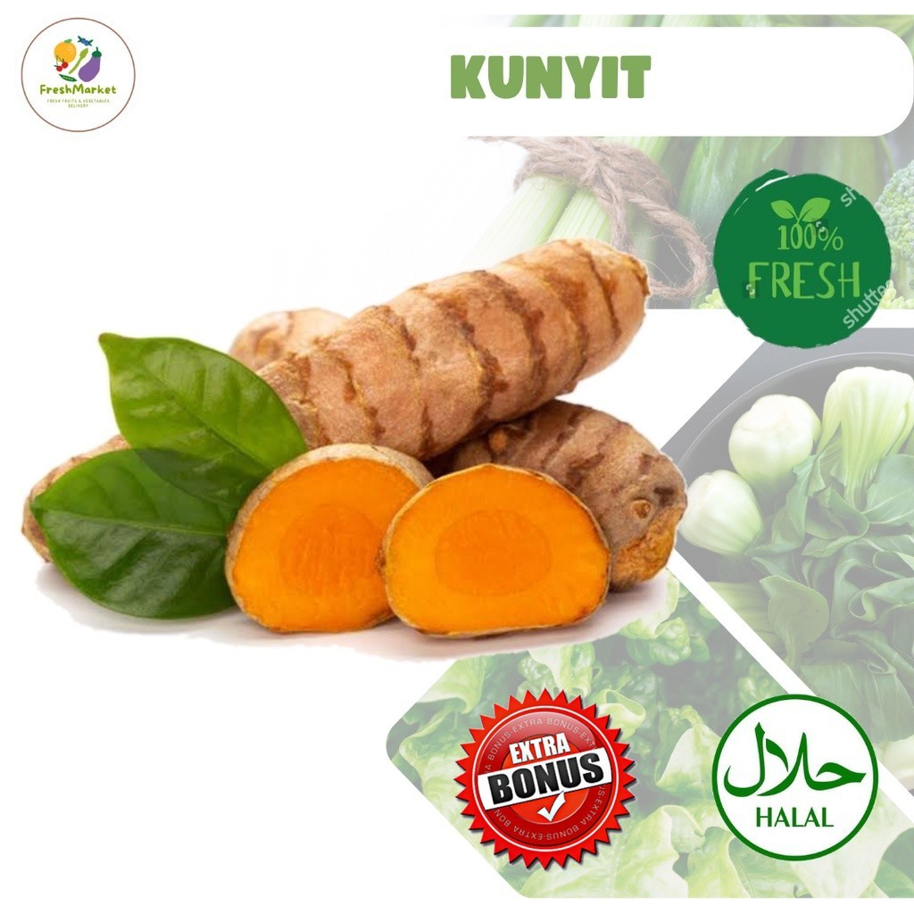 

Kunyit Rempah Segar 250 Gram Sayurinstant