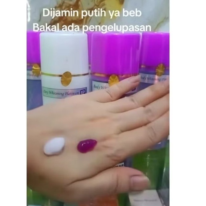 Paket HB Siang Malam Platinum Kelupas Original Memutihkan dengan Pengelupasan Original Kode AGR 0040