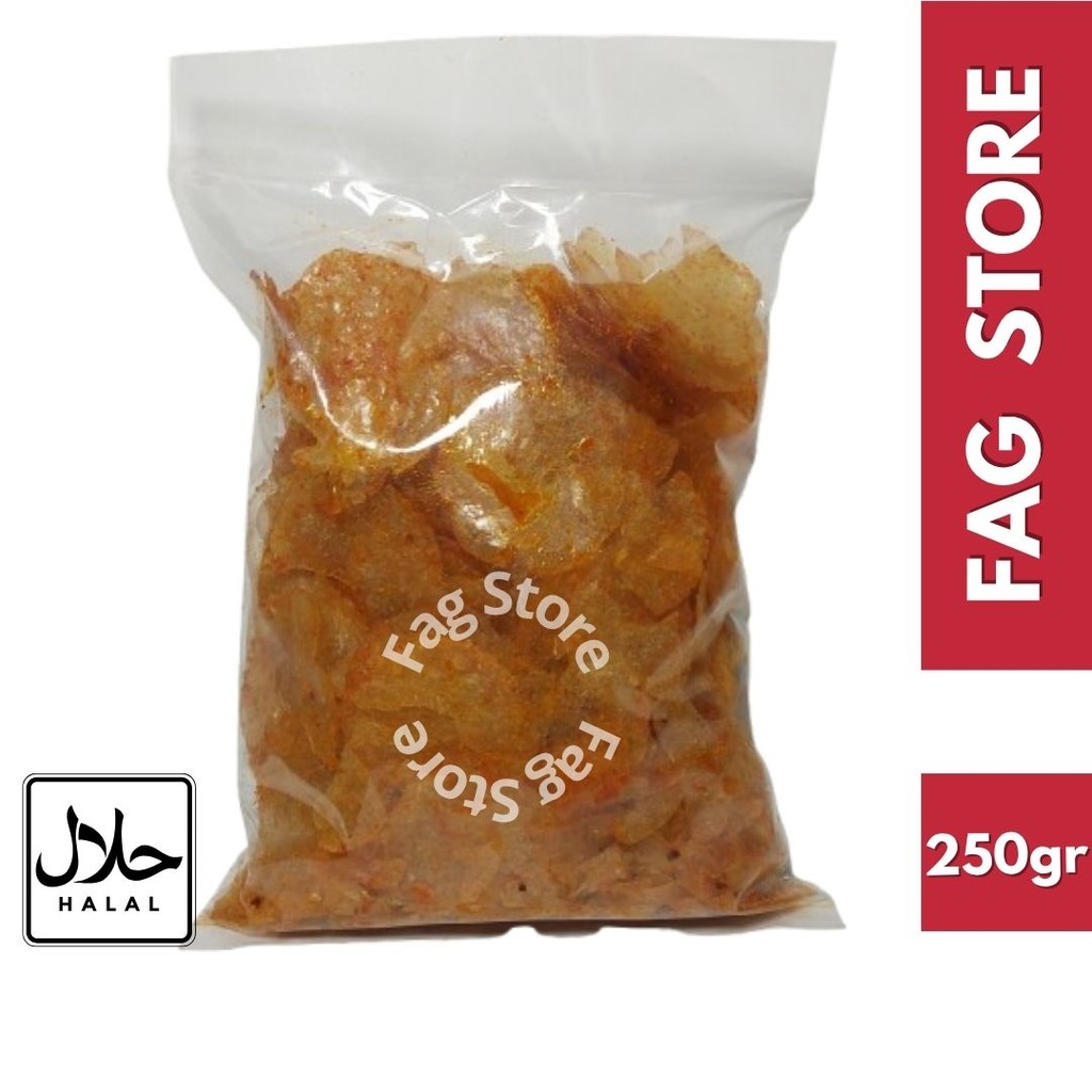 

keripik kaca pedas daun jeruk 250 gram