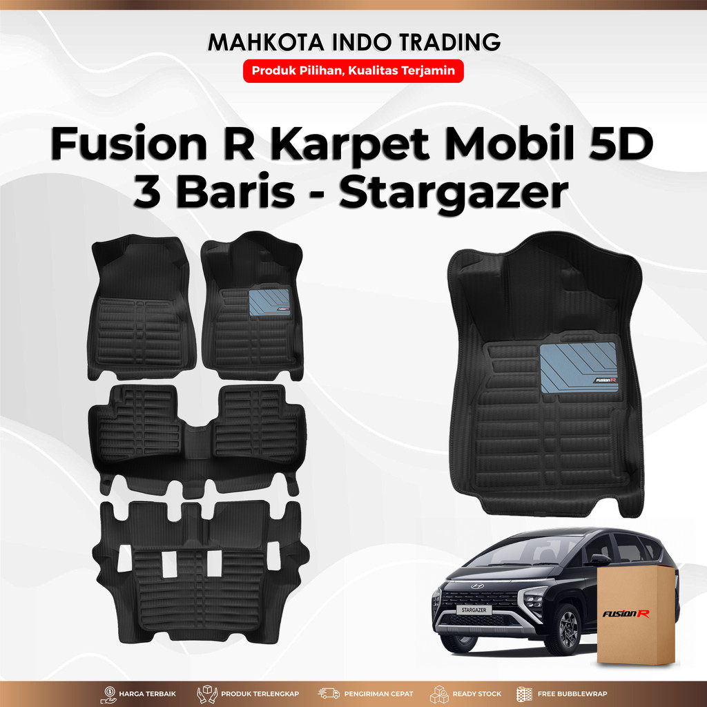 Fusion R Karpet Mobil 5D Hyundai Stargazer Premium