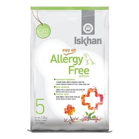 NEW PRODUK Iskhan No. 5 Allergy Free 6 KG Dog Food Makanan Anjing Alergi Premium TERLARIS