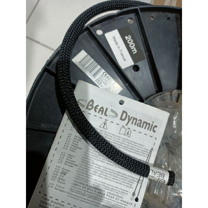 BIG SALE Jual Permeter TALI KARMANTEL Statis Jatah Pembagian Original TNI Secure 8mm dan 12mm Panjat