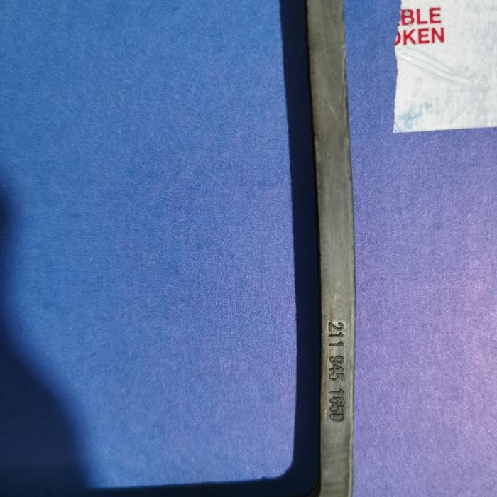 karet tatakan lampu ritting Vw combi