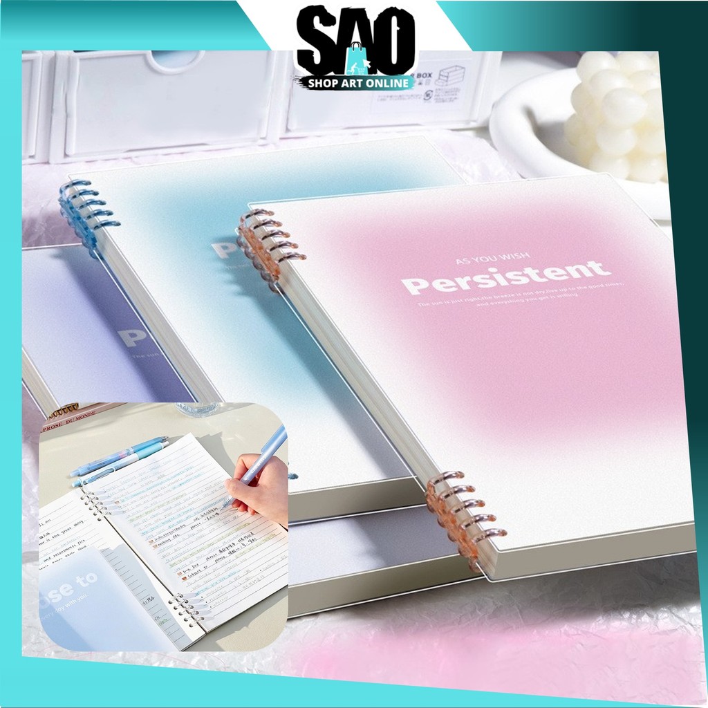 

SAO - 6646 Buku Binder / Buku Catatan Lucu / Buku Tulis Sekolah / Notebook Loose Leaf Lucu / Aesthetic Korean Loose Leaf Binder