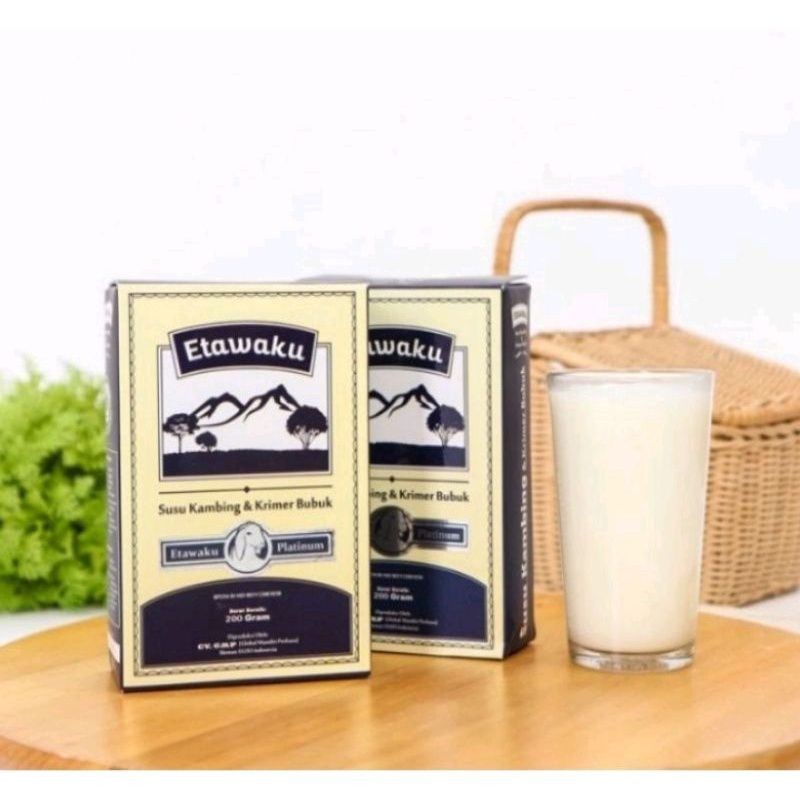 

PAKET 2 BOX ETAWAKU PLATINUM - Susu Kambing Etawa Provit Solusi Atasi Masalah Gangguan Pernapasan / Asma / Lutut Sakit &Tulang Sakit