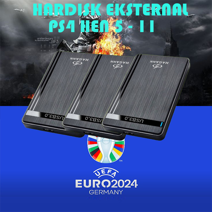 HARDISK EKSTERNAL PS4 500GB - 2TB