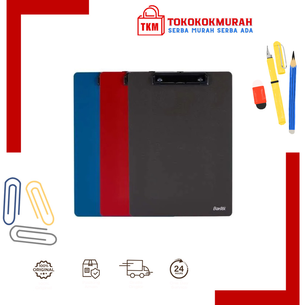 

BANTEX CLIP BOARD FC BF7502 FOLIO