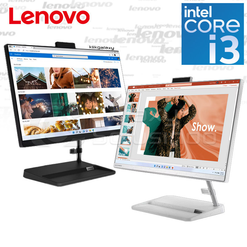 AIO LENOVO IdeaCentre 3 22IAP7 Intel Core i3-1215U 256GB SSD 8GB RAM  51ID Black 52ID  White All In 
