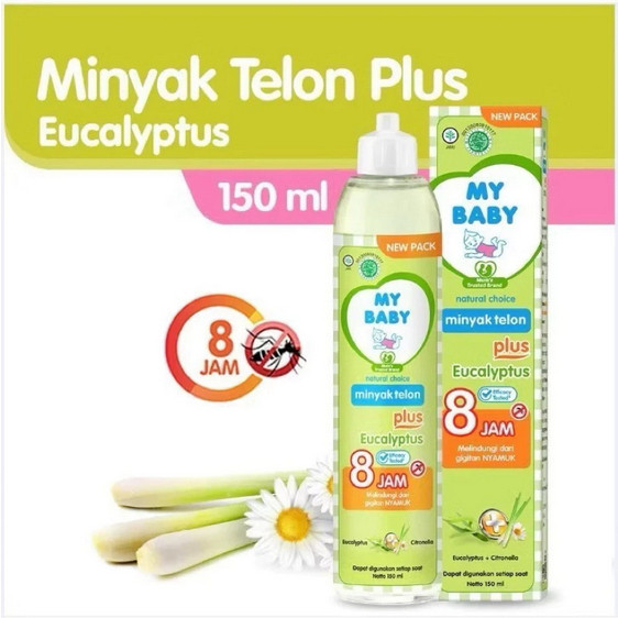 My Baby Minyak Telon Plus 150ml / Minyak Telon My Bayi 150ml