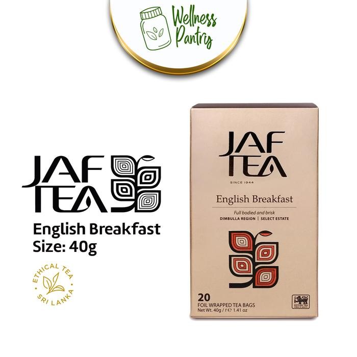 

JAF Tea Classic Gold English Breakfast 40g / 20 Tea Bags
