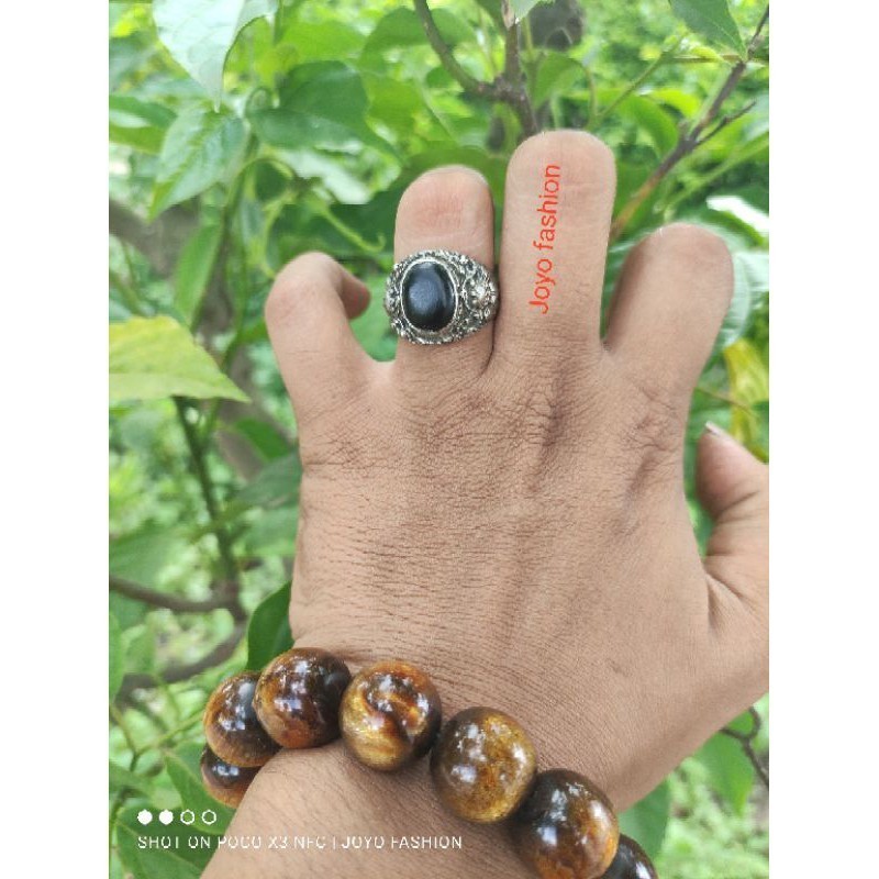 CINCIN FOSIL GALIH KELOR HITAM SUPER KALIMANTAN