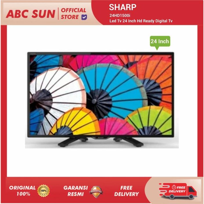 Sharp 24hd1500i Led Tv 24 Inch Hd Ready Digital Tv Hdmi