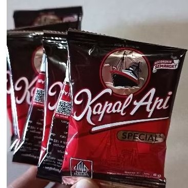 

kopi kapal api special 1 renceng/10 sacset @6g tanpa gula - ARM