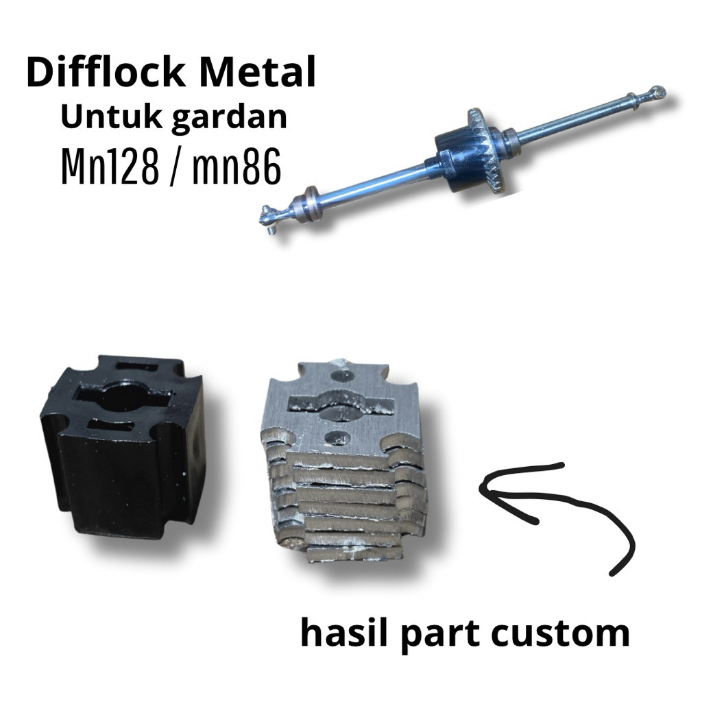 GUNAD difflock gardan metal mn128 mn86 custom