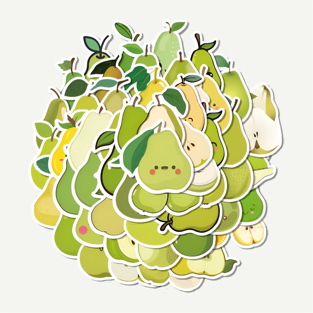 

Sticker Pack Stiker Cute Fruit Pear [Buah Pir] | Sticker TUMBLR | Stiker LAPTOP KOPER HELM