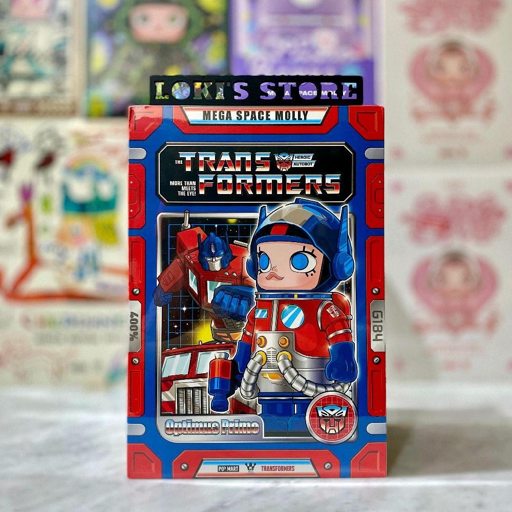 MEGA SPACE MOLLY 400% Optimus Prime Pop mart (Original)