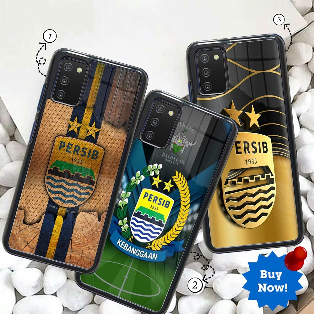 Case Glossy TEAM SEPAK BOLA PERSIB  [D100] SAMSUNG A03S A22 A32 A52 A02S A21S A20S A10S A11 M10 A30 