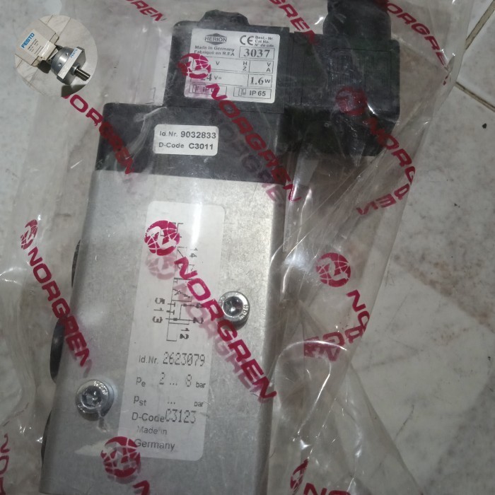 

SOLENOID VALVE NORGREN 2623079 24VDC