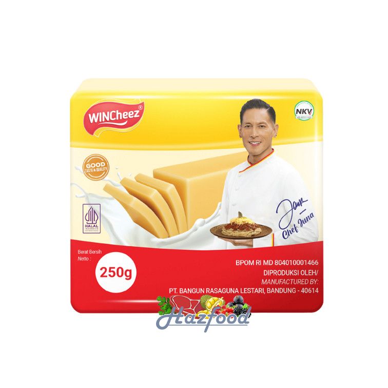 

WINCheez Keju Regular 250 Gram - Keju Block