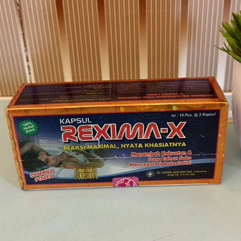 KAPSUL REXIMAX PENAMBAH KEKUATAN&DAYA TAHAN SEX (1Sachet) / Obat Kuat Sex premium (25)