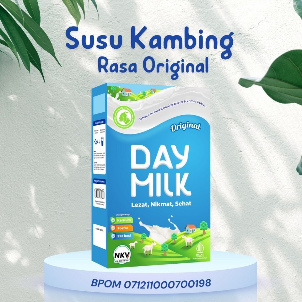 

Daymilk Susu Kambing Etawa Solusi Asam Urat dan Nyeri Sendi Official 1 Box