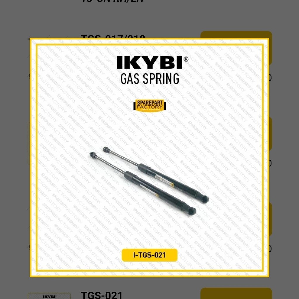 shok bagasi all New yaris 2016 up