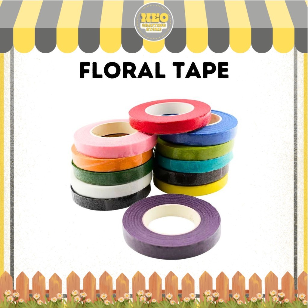 

Floral Tape / Flower Tape / Selotip Daun