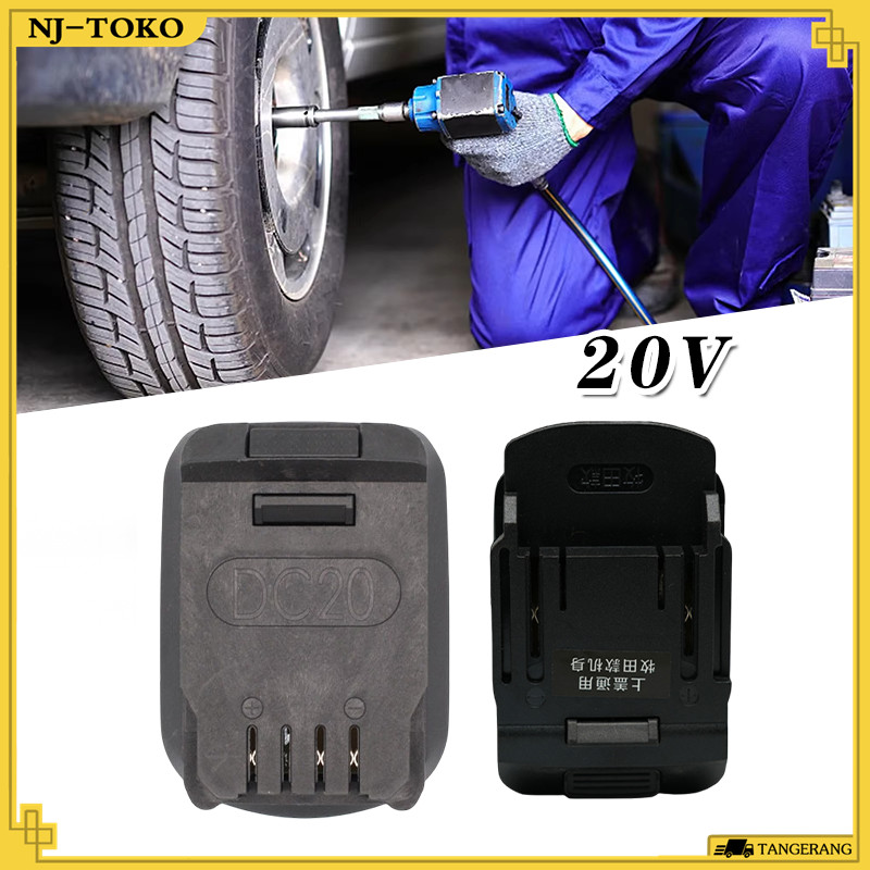 Kualitas Tinggi Adapter Converter Dongcheng/DCA/DCK 20V To LXT Makita Powertool Bahan Plastik