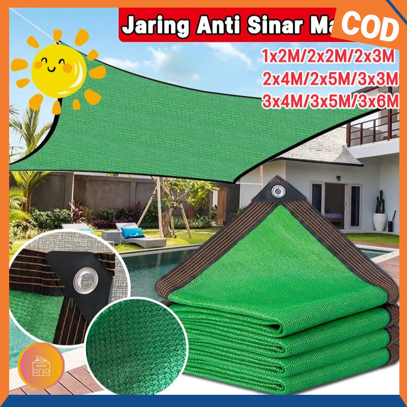 Paranet 95% Anti-UV Jaring Anti Sinar Matahari /Anti Sinar Matahari Luar Ruangan/ Jaring Atap Tanama