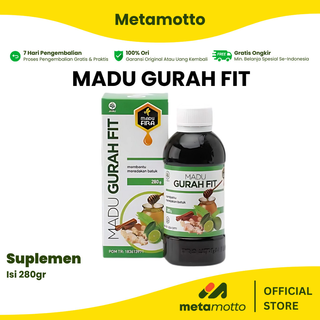

Madu Gurah Fit Asli Original Obat Batuk Untuk Dewasa dan Anak BPOM - Metamotto Marelan