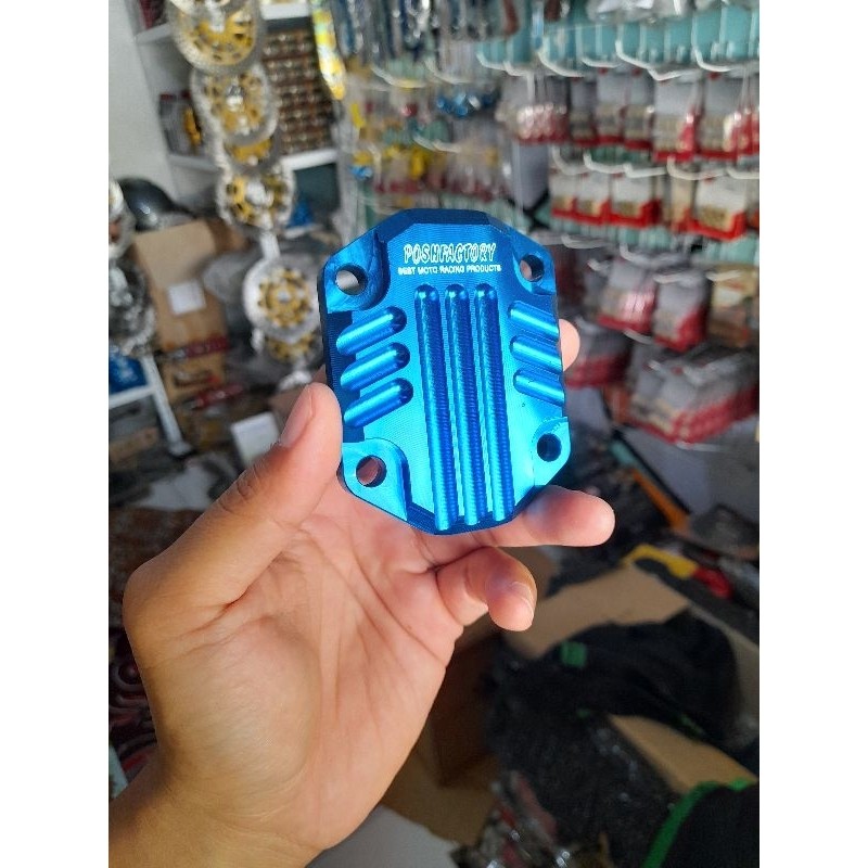 

cover head kop cnc racing posh factory honda grand supra supra fit legenda wave 100 c series