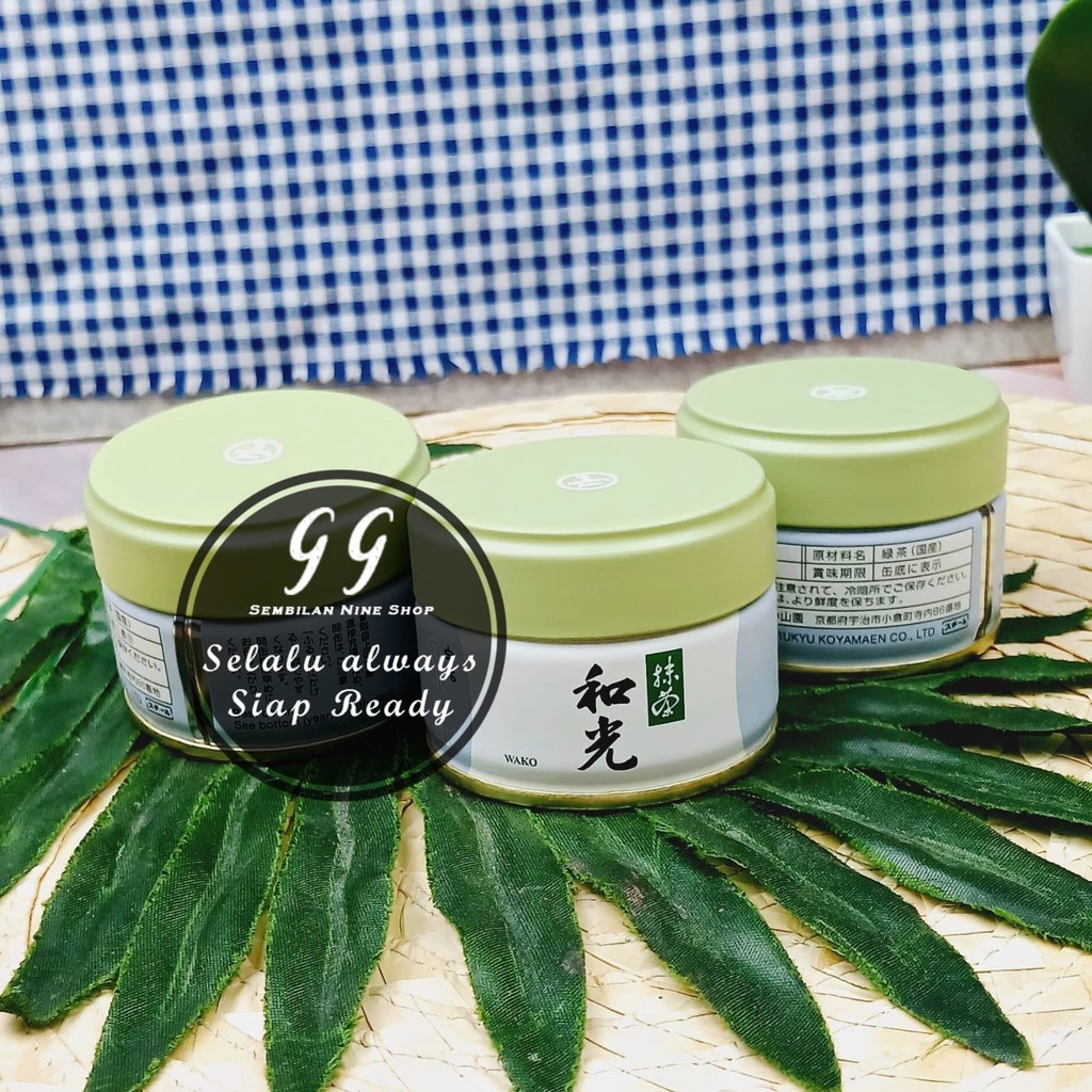 

Marukyu Koyamaen WAKO 20 GRAM MATCHA CEREMONIAL HIGH QUALITY GRADE FROM UJI JAPAN JEPANG Green tea Bubuk Teh Hijau Macha Powder
