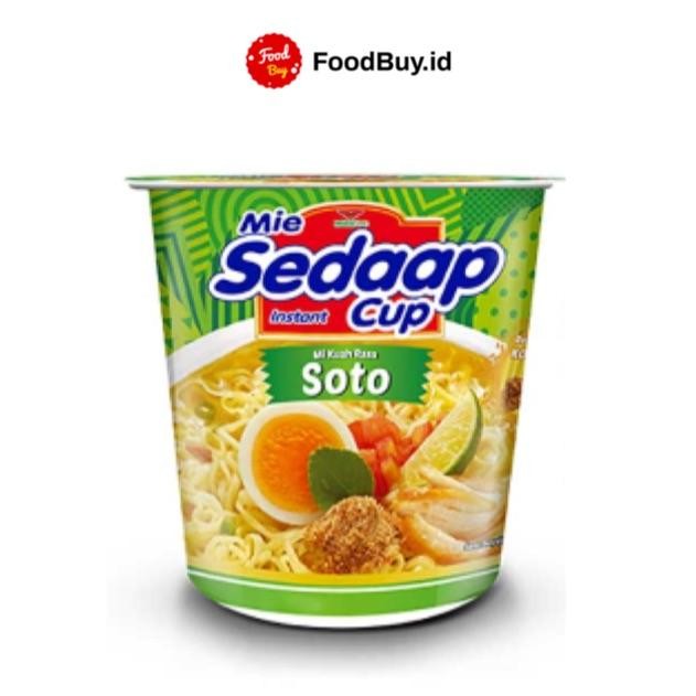 

Mie Sedaap Cup Soto 81 gr