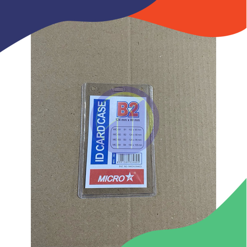 

(PACK) PLASTIK ID CARD B2 MICROSTAR /COMBO (Min. order 5 Pack)