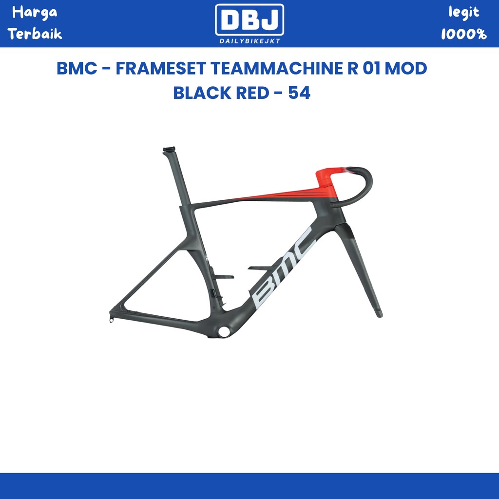 BMC - FRAMESET TEAMMACHINE R 01 MOD BLACK RED - 54