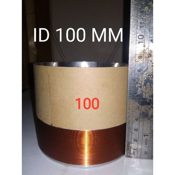 spul spol spoel voice speaker diameter 100 mm in out