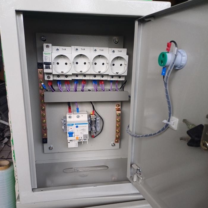 Panel Distribusi ELCB 1phass Panel Jadi new murah