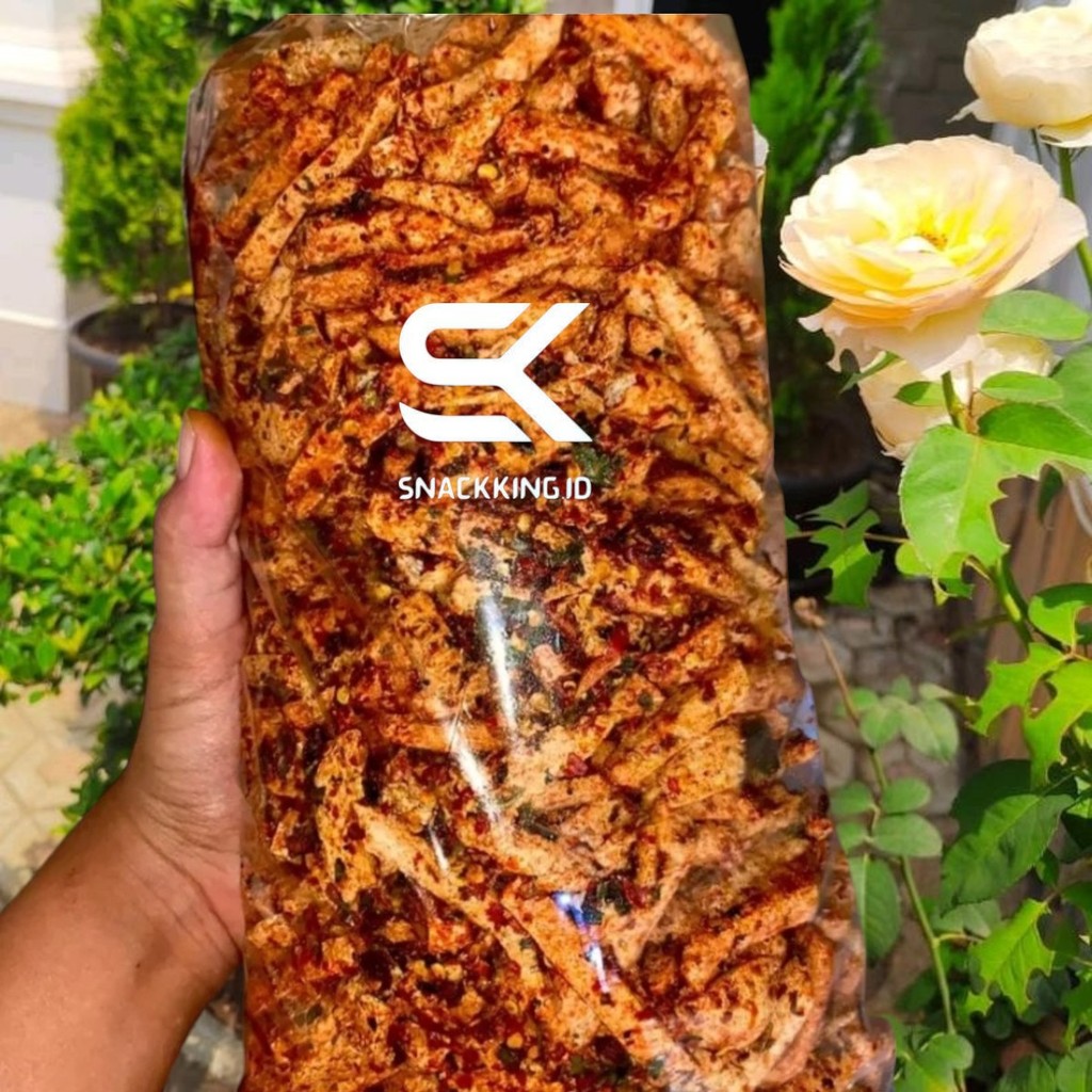 

Basreng Sultan 250gr Pedas Daun Jeruk