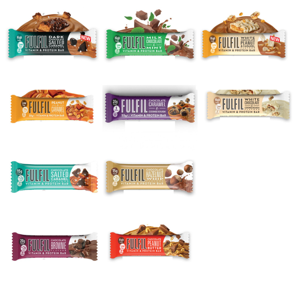 

Fulfil Protein Bar w Vitamins / Healthy Snack Energy Not Quest
