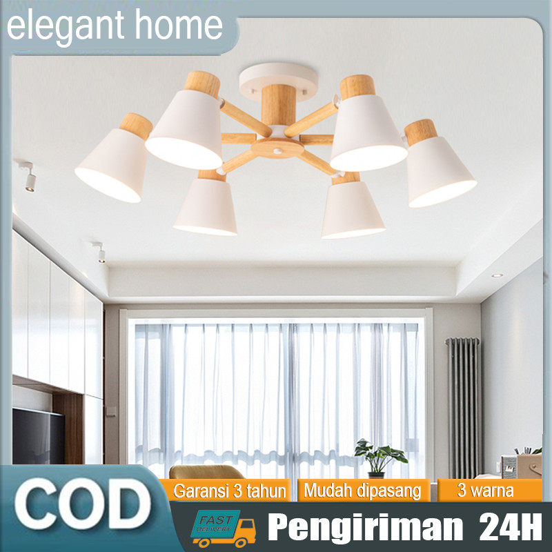 Lampu Gantung Ruang Tamu Modern Lampu Kamar Aesthetic Led Lampu Gantung Meja Makan Lampu Plafon Mini