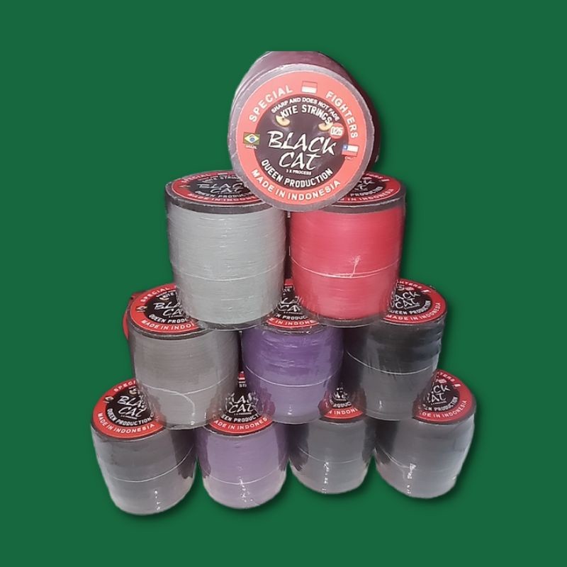 8.8 Murah Gelasan Black cat Mr Benang Layang Layang