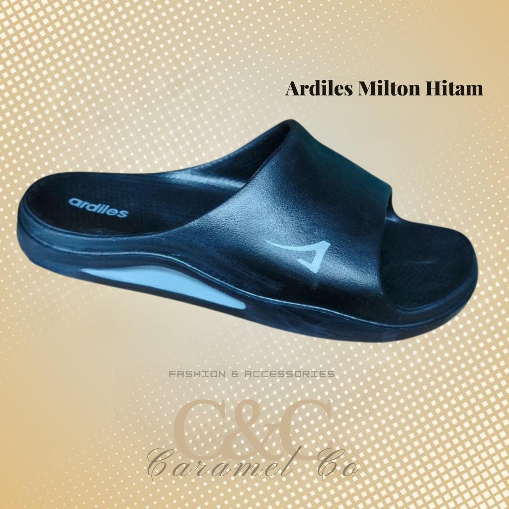 Ardiles Milton - Sendal Pria Slide Sandal Selop Slop Casual