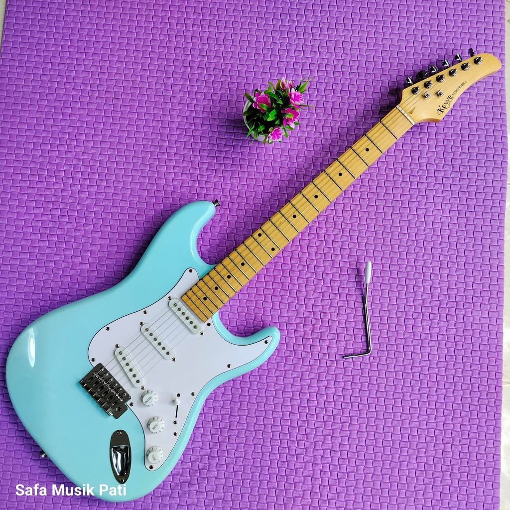Gitar KOWE Strongers Stratocaster Mulus No Minus Original