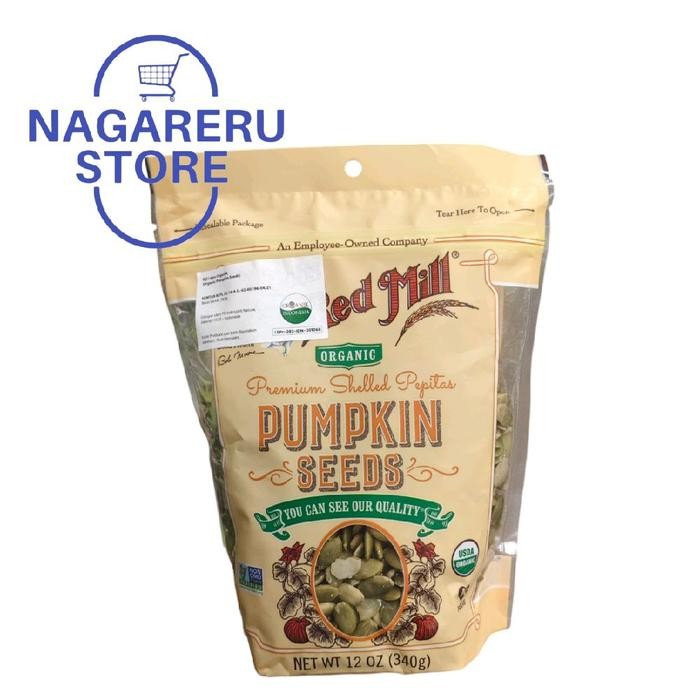 

Bob's red mill organic pumpkin seeds 340gr