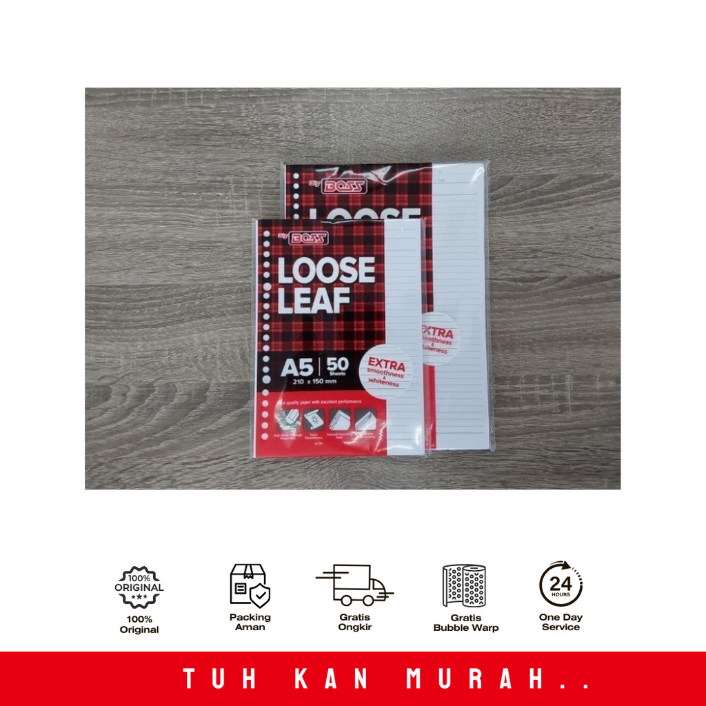 

LOOSE LEAF BIG BOSS A5-50