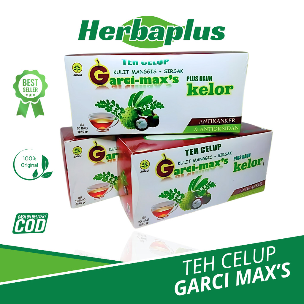 

Teh Kolestrol dan Diabetes Garci-Max's Daun Kelor Isi 20 Kantung