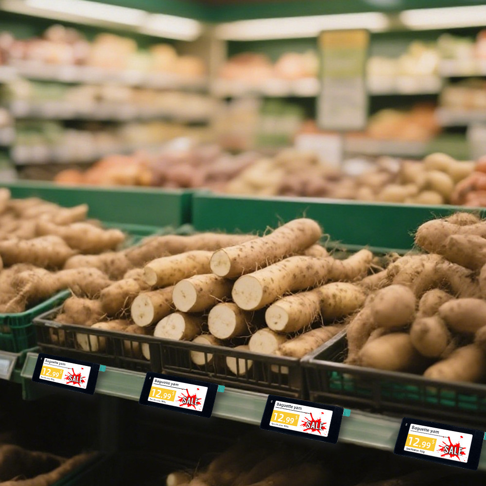 

2.9" Price tag digital price tag esl electronic shelf label Ble electronic price tag