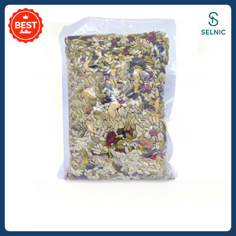 

TERLARIS TRAIL MIX 1 KG PREMIUM | CEMILAN DIET & MAKANAN SEHAT