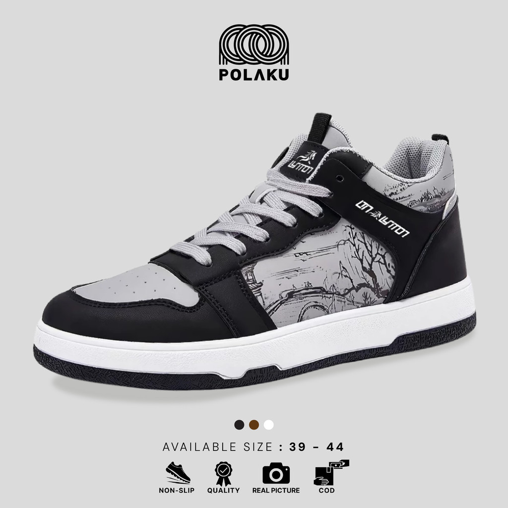 CX34ED [SPECIAL SALE 90%] PLK Jungkook Sepatu Pria Sneakers Sepatu Cowok Sneakers Casual Pria Premiu